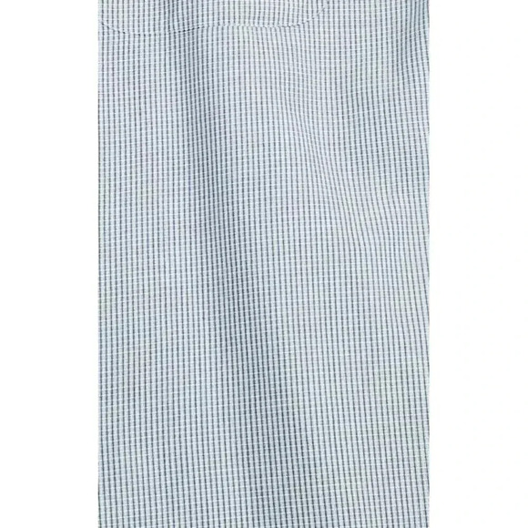 Armani Collezioni 16/41/L Men's Miniature Blue White Stripe Pattern Long Sleeve - Picture 6 of 11